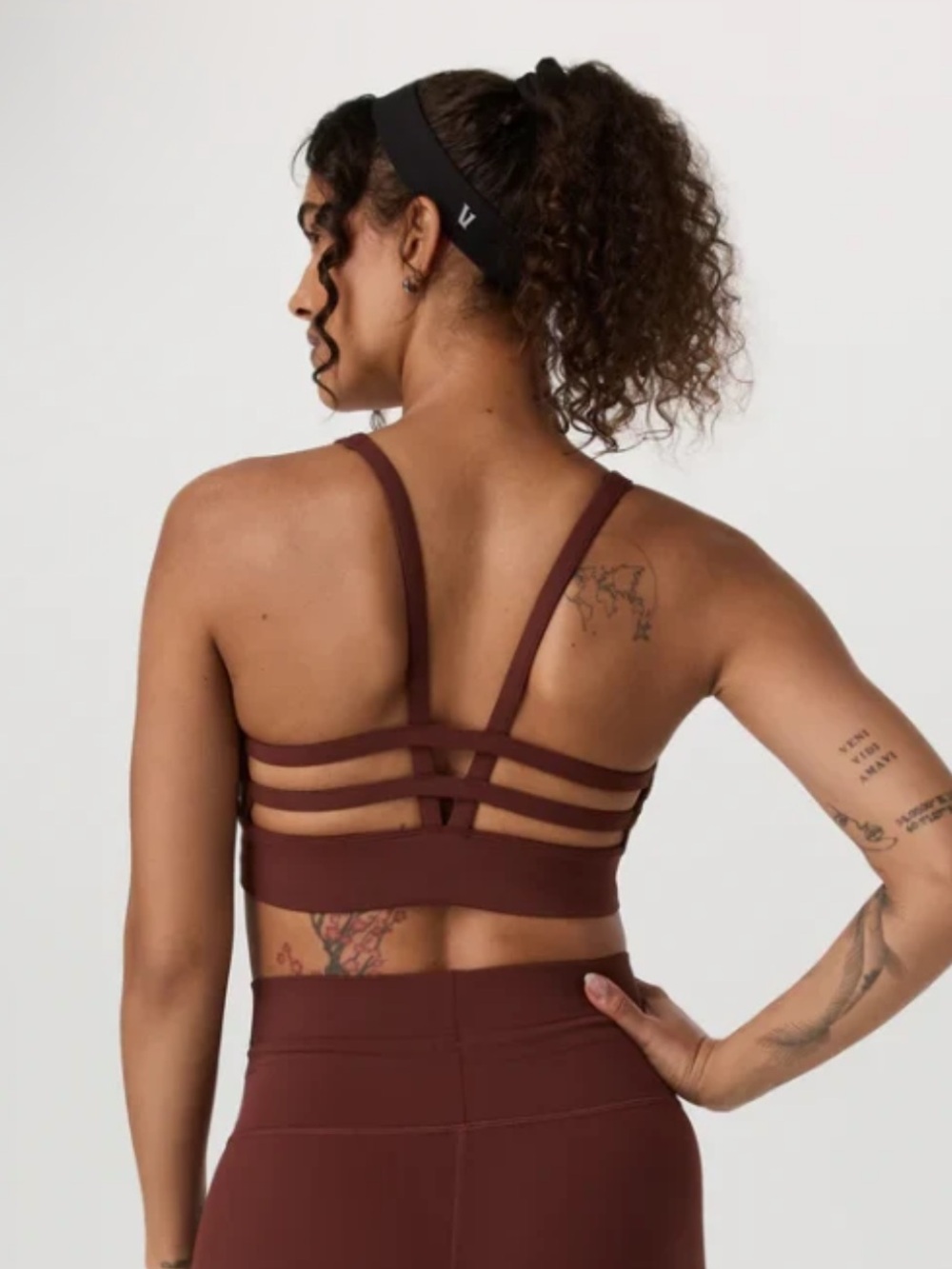 NWT Vuori Yosemite Longline Bra Burnt Sienna